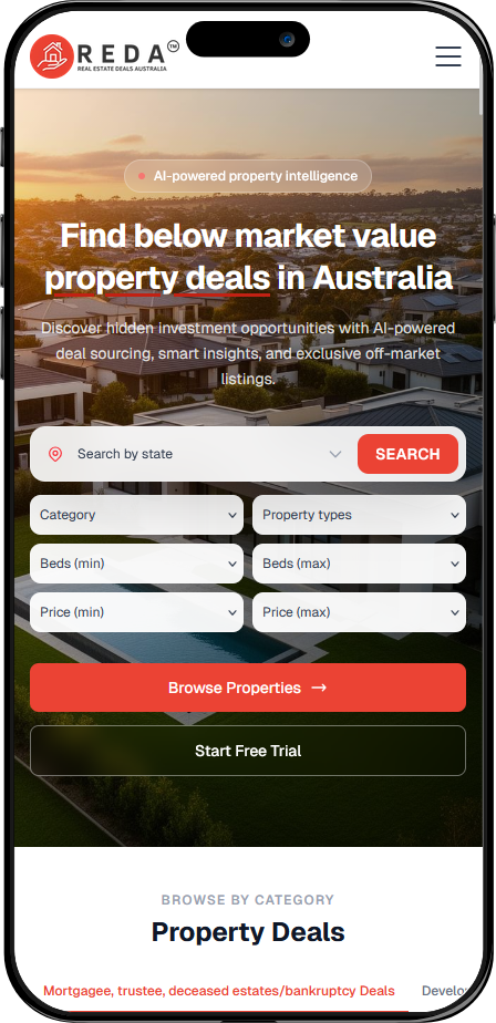 REDA mobile app